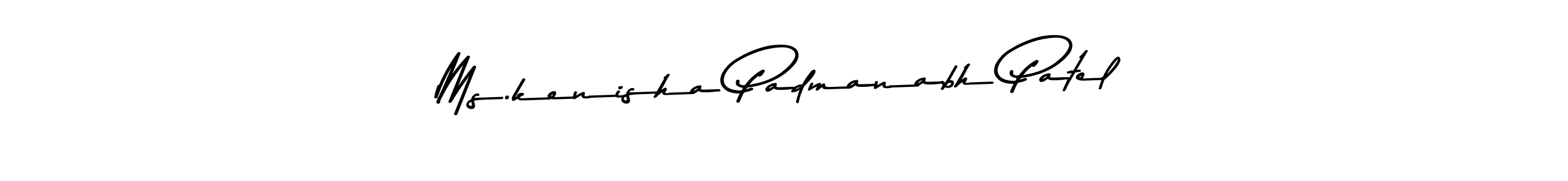 How to make Ms.kenisha Padmanabh Patel signature? Asem Kandis PERSONAL USE is a professional autograph style. Create handwritten signature for Ms.kenisha Padmanabh Patel name. Ms.kenisha Padmanabh Patel signature style 9 images and pictures png