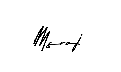 Msraj stylish signature style. Best Handwritten Sign (Asem Kandis PERSONAL USE) for my name. Handwritten Signature Collection Ideas for my name Msraj. Msraj signature style 9 images and pictures png