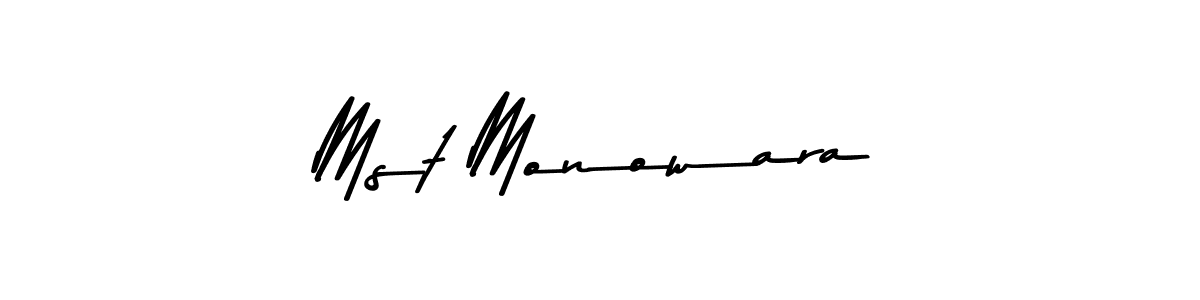 It looks lik you need a new signature style for name Mst Monowara. Design unique handwritten (Asem Kandis PERSONAL USE) signature with our free signature maker in just a few clicks. Mst Monowara signature style 9 images and pictures png