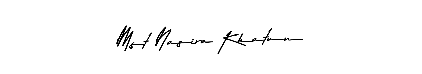 if you are searching for the best signature style for your name Mst Nasira Khatun. so please give up your signature search. here we have designed multiple signature styles  using Asem Kandis PERSONAL USE. Mst Nasira Khatun signature style 9 images and pictures png