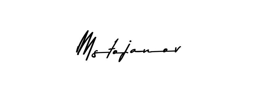 Use a signature maker to create a handwritten signature online. With this signature software, you can design (Asem Kandis PERSONAL USE) your own signature for name Mstojanov. Mstojanov signature style 9 images and pictures png