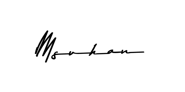 Also You can easily find your signature by using the search form. We will create Msuhan name handwritten signature images for you free of cost using Asem Kandis PERSONAL USE sign style. Msuhan signature style 9 images and pictures png