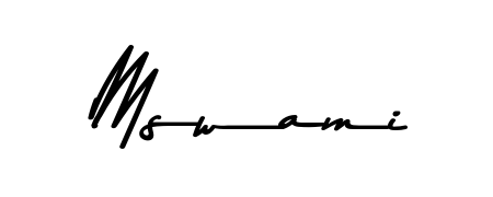 Express your personality with a custom Mswami signature crafted with Asem Kandis PERSONAL USE typography. Free transparent PNG download available. Mswami signature style 9 images and pictures png