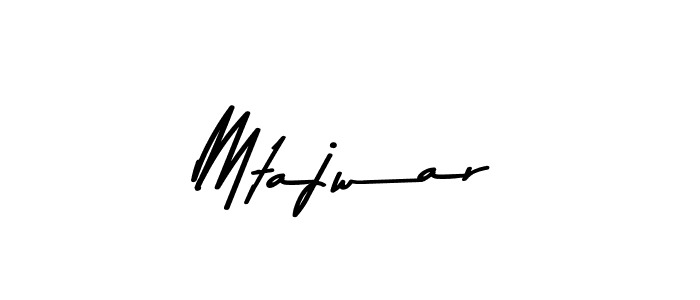 The best way (Asem Kandis PERSONAL USE) to make a short signature is to pick only two or three words in your name. The name Mtajwar include a total of six letters. For converting this name. Mtajwar signature style 9 images and pictures png