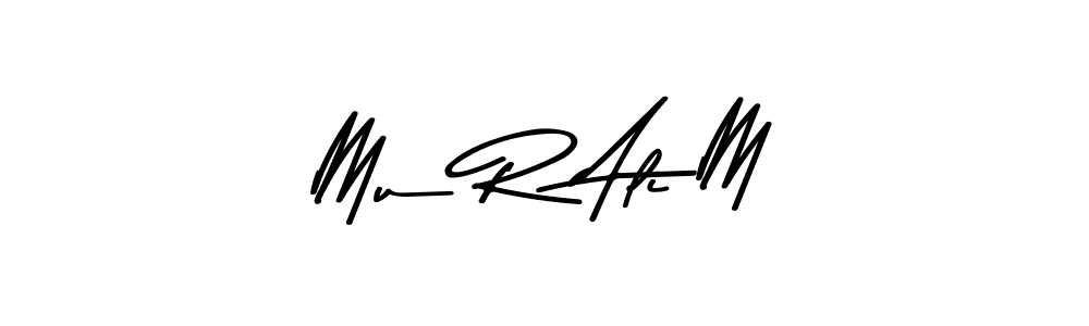 Make a beautiful signature design for name Mu R Ali M. Use this online signature maker to create a handwritten signature for free. Mu R Ali M signature style 9 images and pictures png