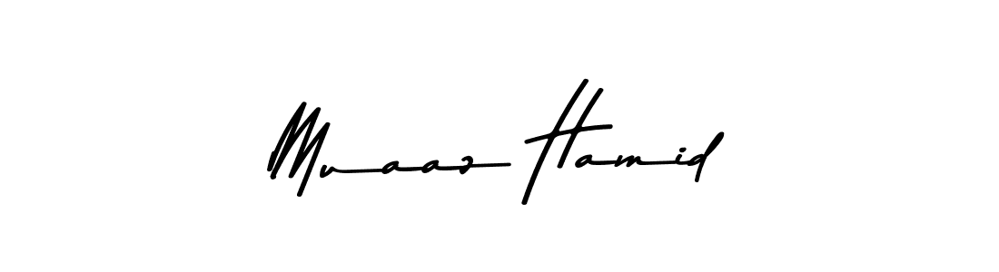 How to Draw Muaaz Hamid signature style? Asem Kandis PERSONAL USE is a latest design signature styles for name Muaaz Hamid. Muaaz Hamid signature style 9 images and pictures png