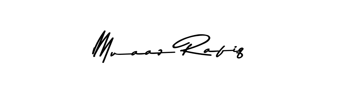 if you are searching for the best signature style for your name Muaaz Rafiq. so please give up your signature search. here we have designed multiple signature styles  using Asem Kandis PERSONAL USE. Muaaz Rafiq signature style 9 images and pictures png