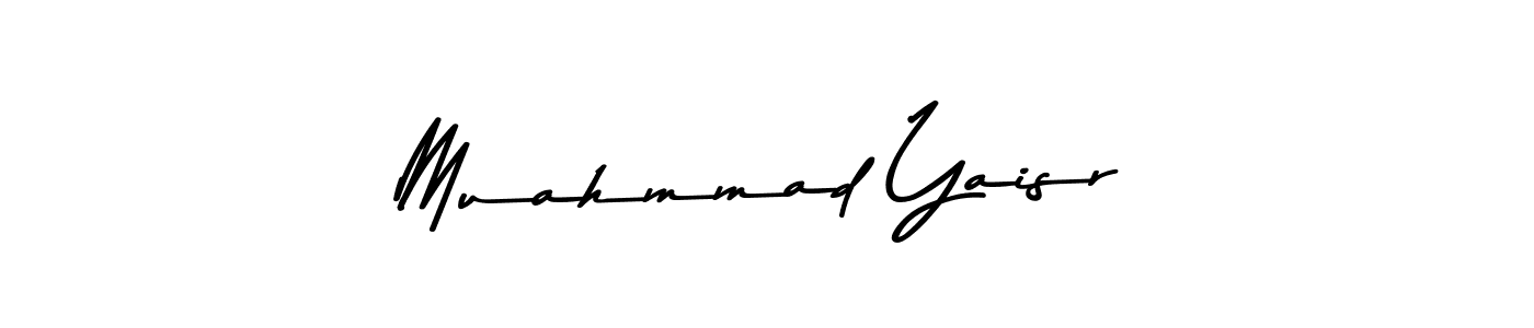 Here are the top 10 professional signature styles for the name Muahmmad Yaisr. These are the best autograph styles you can use for your name. Muahmmad Yaisr signature style 9 images and pictures png