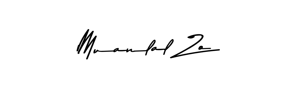 You should practise on your own different ways (Asem Kandis PERSONAL USE) to write your name (Muanlal Zo) in signature. don't let someone else do it for you. Muanlal Zo signature style 9 images and pictures png