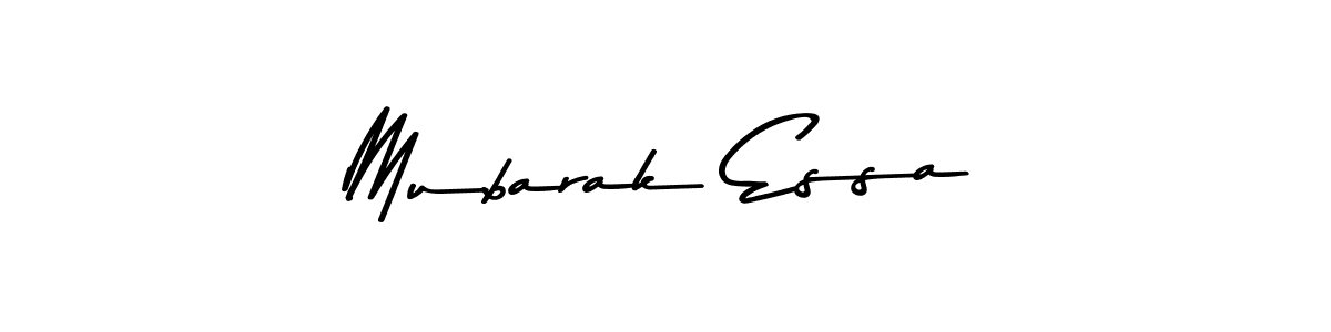 Use a signature maker to create a handwritten signature online. With this signature software, you can design (Asem Kandis PERSONAL USE) your own signature for name Mubarak Essa. Mubarak Essa signature style 9 images and pictures png