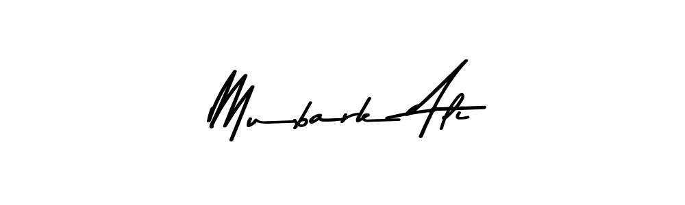 Create a beautiful signature design for name Mubark Ali. With this signature (Asem Kandis PERSONAL USE) fonts, you can make a handwritten signature for free. Mubark Ali signature style 9 images and pictures png