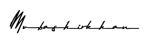 Create a personalized artistic stamp with Mubashirkhan in Asem Kandis PERSONAL USE font. Perfect for visual artists, designers, and influencers. Mubashirkhan signature style 9 images and pictures png