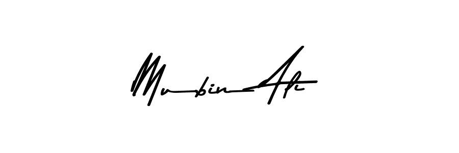 How to make Mubin Ali signature? Asem Kandis PERSONAL USE is a professional autograph style. Create handwritten signature for Mubin Ali name. Mubin Ali signature style 9 images and pictures png