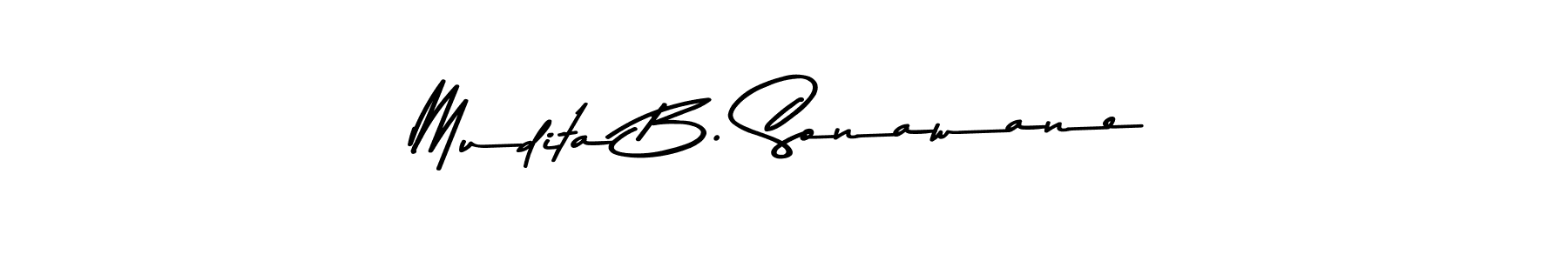 Here are the top 10 professional signature styles for the name Mudita B. Sonawane. These are the best autograph styles you can use for your name. Mudita B. Sonawane signature style 9 images and pictures png