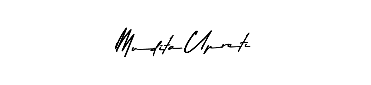 Use a signature maker to create a handwritten signature online. With this signature software, you can design (Asem Kandis PERSONAL USE) your own signature for name Mudita Upreti. Mudita Upreti signature style 9 images and pictures png