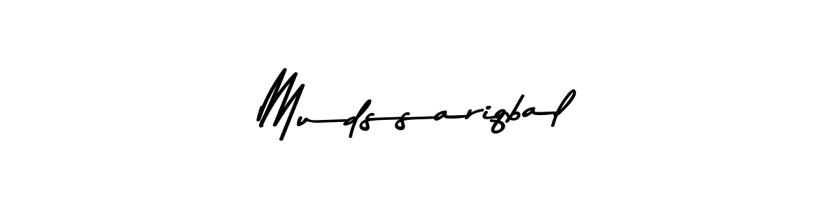 Design your own signature with our free online signature maker. With this signature software, you can create a handwritten (Asem Kandis PERSONAL USE) signature for name Mudssariqbal. Mudssariqbal signature style 9 images and pictures png