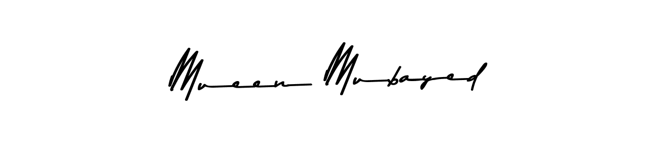 Also You can easily find your signature by using the search form. We will create Mueen Mubayed name handwritten signature images for you free of cost using Asem Kandis PERSONAL USE sign style. Mueen Mubayed signature style 9 images and pictures png