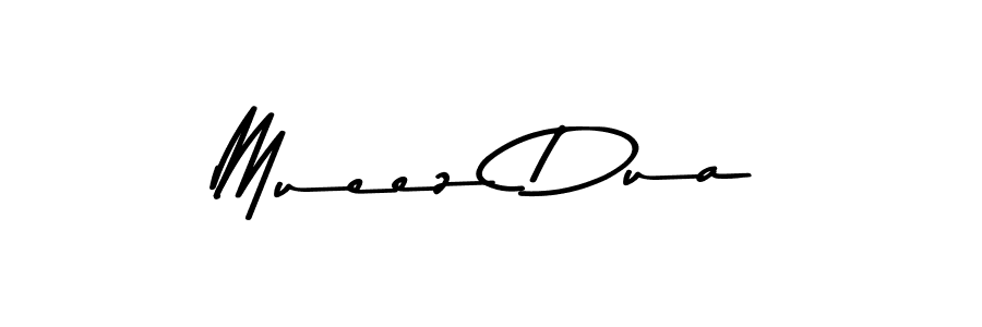 The best way (Asem Kandis PERSONAL USE) to make a short signature is to pick only two or three words in your name. The name Mueez Dua include a total of six letters. For converting this name. Mueez Dua signature style 9 images and pictures png