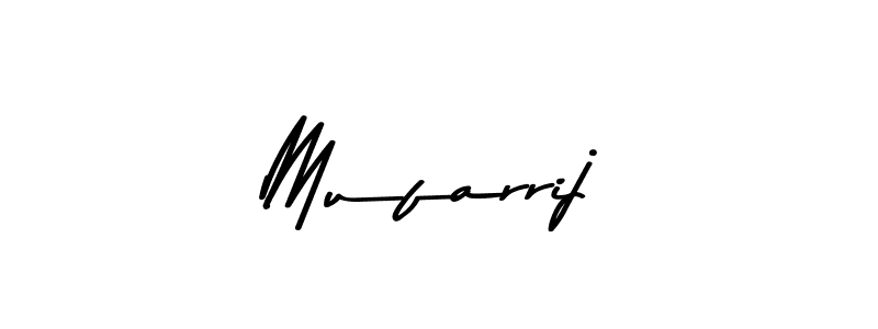 Also You can easily find your signature by using the search form. We will create Mufarrij name handwritten signature images for you free of cost using Asem Kandis PERSONAL USE sign style. Mufarrij signature style 9 images and pictures png