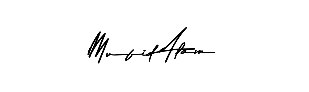 The best way (Asem Kandis PERSONAL USE) to make a short signature is to pick only two or three words in your name. The name Mufid Alam include a total of six letters. For converting this name. Mufid Alam signature style 9 images and pictures png