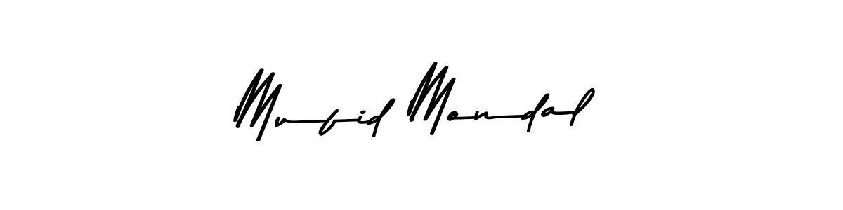 How to make Mufid Mondal signature? Asem Kandis PERSONAL USE is a professional autograph style. Create handwritten signature for Mufid Mondal name. Mufid Mondal signature style 9 images and pictures png