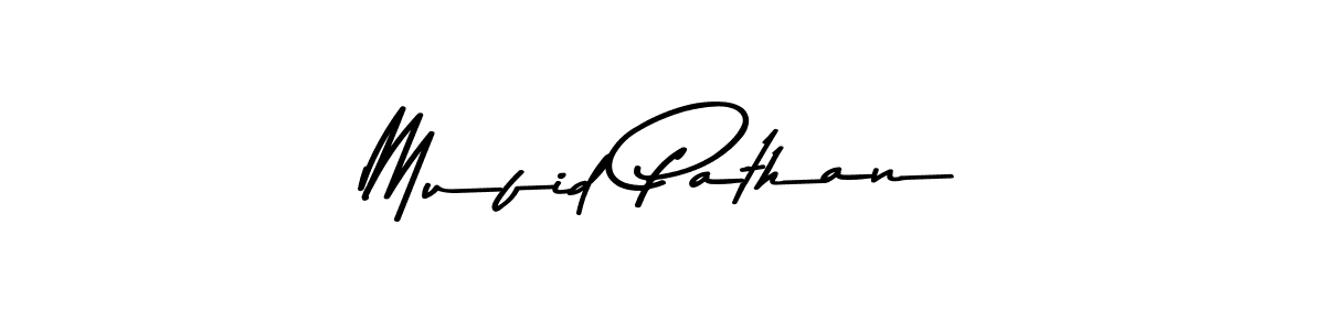 Also we have Mufid Pathan name is the best signature style. Create professional handwritten signature collection using Asem Kandis PERSONAL USE autograph style. Mufid Pathan signature style 9 images and pictures png