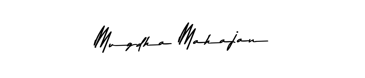 Here are the top 10 professional signature styles for the name Mugdha Mahajan. These are the best autograph styles you can use for your name. Mugdha Mahajan signature style 9 images and pictures png