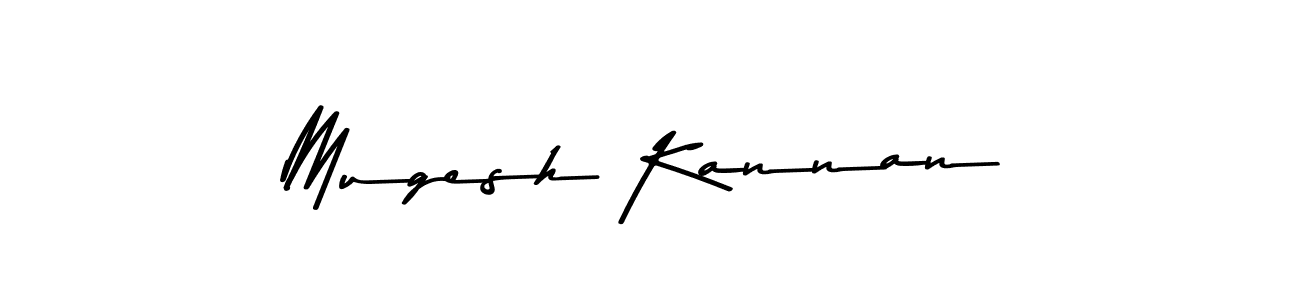 How to make Mugesh Kannan signature? Asem Kandis PERSONAL USE is a professional autograph style. Create handwritten signature for Mugesh Kannan name. Mugesh Kannan signature style 9 images and pictures png