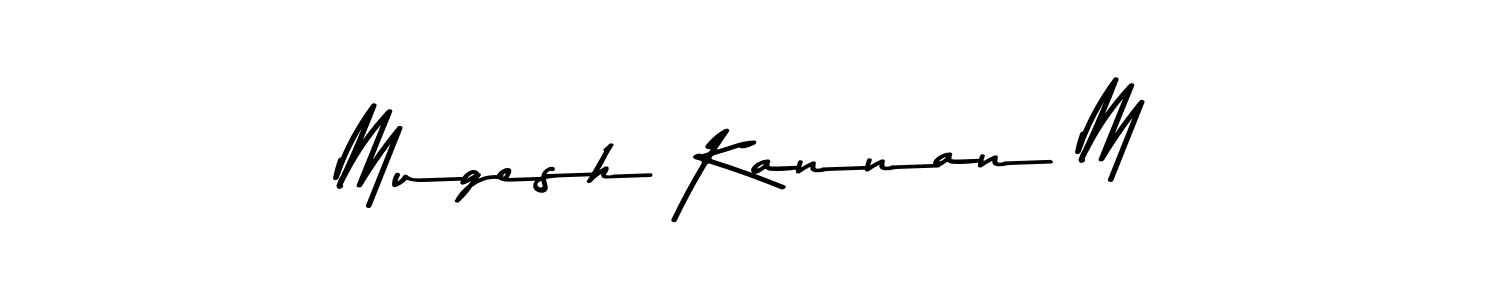 Here are the top 10 professional signature styles for the name Mugesh Kannan M. These are the best autograph styles you can use for your name. Mugesh Kannan M signature style 9 images and pictures png