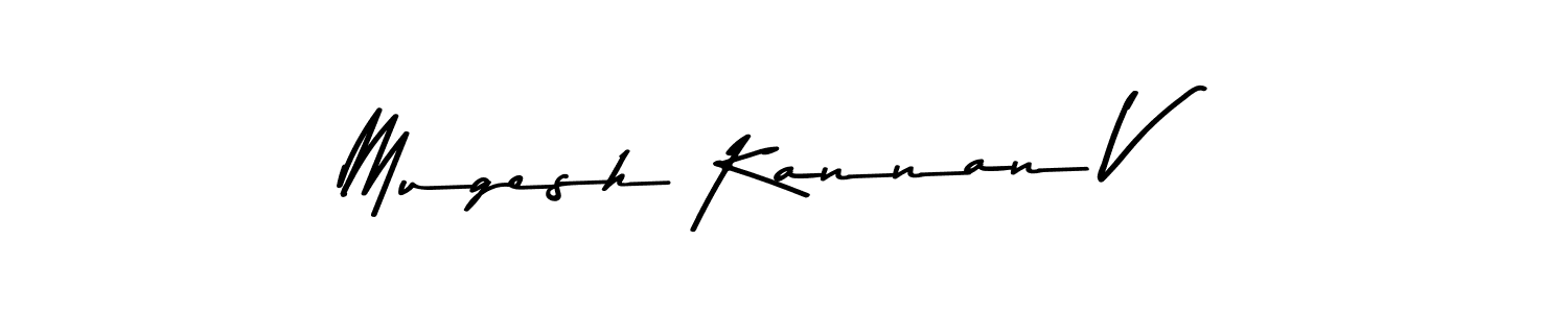 Similarly Asem Kandis PERSONAL USE is the best handwritten signature design. Signature creator online .You can use it as an online autograph creator for name Mugesh Kannan V. Mugesh Kannan V signature style 9 images and pictures png