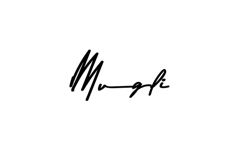 Mugli stylish signature style. Best Handwritten Sign (Asem Kandis PERSONAL USE) for my name. Handwritten Signature Collection Ideas for my name Mugli. Mugli signature style 9 images and pictures png