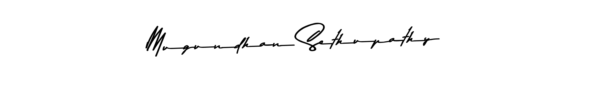 Also You can easily find your signature by using the search form. We will create Mugundhan Sethupathy name handwritten signature images for you free of cost using Asem Kandis PERSONAL USE sign style. Mugundhan Sethupathy signature style 9 images and pictures png