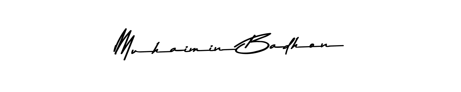 Here are the top 10 professional signature styles for the name Muhaimin Badhon. These are the best autograph styles you can use for your name. Muhaimin Badhon signature style 9 images and pictures png