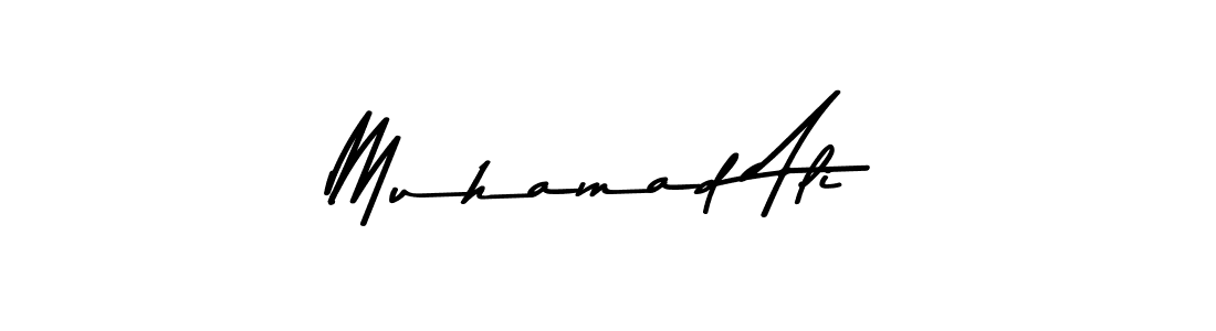 You should practise on your own different ways (Asem Kandis PERSONAL USE) to write your name (Muhamad Ali) in signature. don't let someone else do it for you. Muhamad Ali signature style 9 images and pictures png