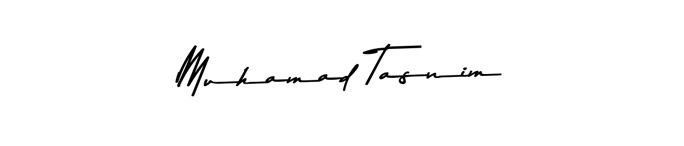 Here are the top 10 professional signature styles for the name Muhamad Tasnim. These are the best autograph styles you can use for your name. Muhamad Tasnim signature style 9 images and pictures png