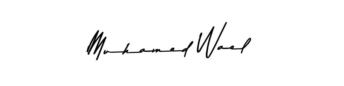 Also You can easily find your signature by using the search form. We will create Muhamed Wael name handwritten signature images for you free of cost using Asem Kandis PERSONAL USE sign style. Muhamed Wael signature style 9 images and pictures png