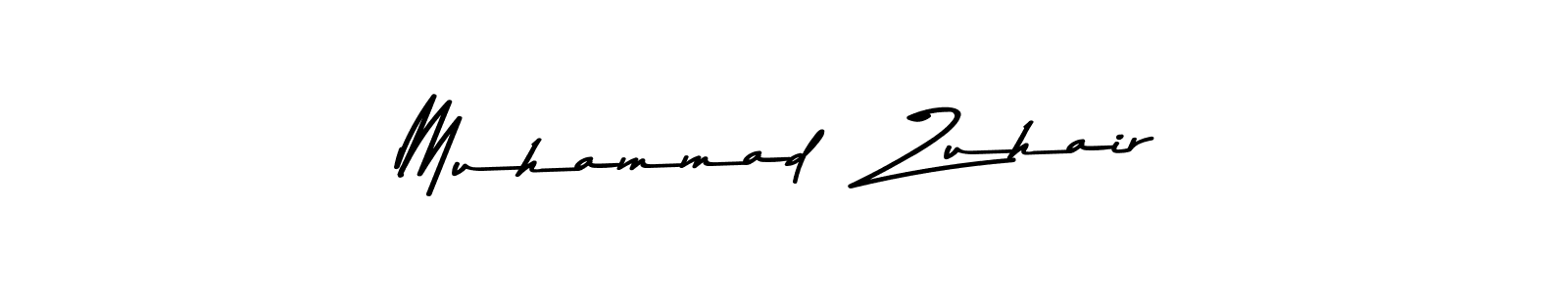 Create a beautiful signature design for name Muhammad  Zuhair. With this signature (Asem Kandis PERSONAL USE) fonts, you can make a handwritten signature for free. Muhammad  Zuhair signature style 9 images and pictures png