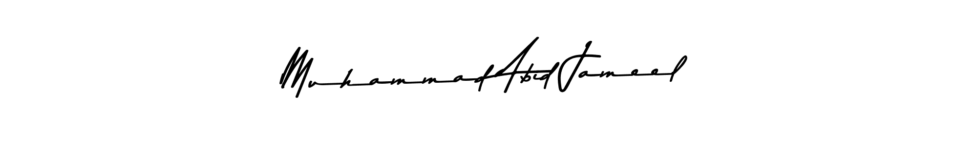 Also You can easily find your signature by using the search form. We will create Muhammad Abid Jameel name handwritten signature images for you free of cost using Asem Kandis PERSONAL USE sign style. Muhammad Abid Jameel signature style 9 images and pictures png