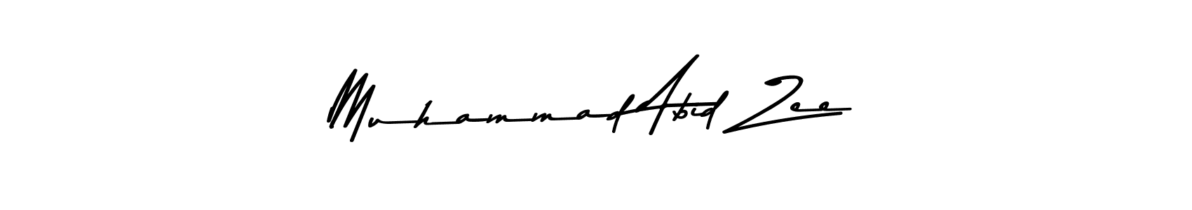 You can use this online signature creator to create a handwritten signature for the name Muhammad Abid Zee. This is the best online autograph maker. Muhammad Abid Zee signature style 9 images and pictures png