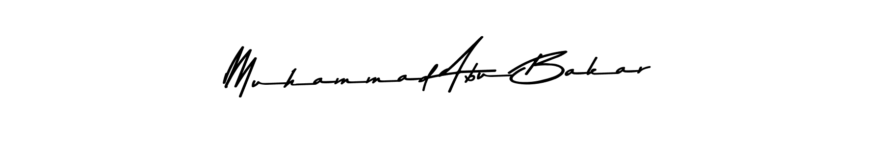 Use a signature maker to create a handwritten signature online. With this signature software, you can design (Asem Kandis PERSONAL USE) your own signature for name Muhammad Abu Bakar. Muhammad Abu Bakar signature style 9 images and pictures png