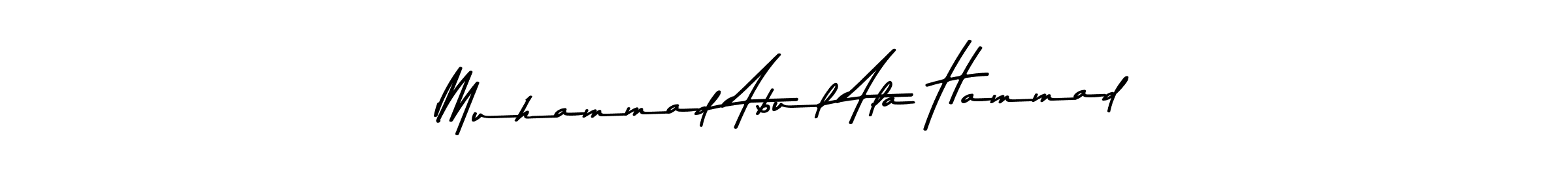 Similarly Asem Kandis PERSONAL USE is the best handwritten signature design. Signature creator online .You can use it as an online autograph creator for name Muhammad Abul Ala Hammad. Muhammad Abul Ala Hammad signature style 9 images and pictures png