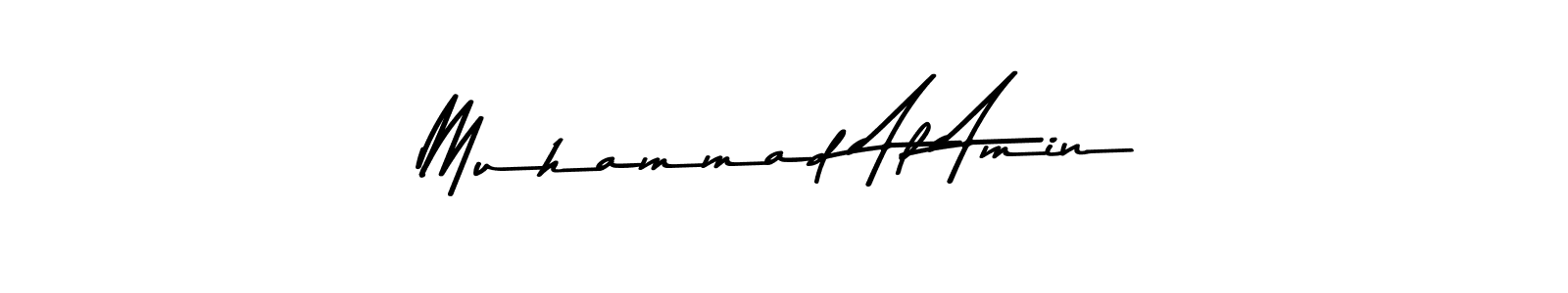 How to make Muhammad Al Amin signature? Asem Kandis PERSONAL USE is a professional autograph style. Create handwritten signature for Muhammad Al Amin name. Muhammad Al Amin signature style 9 images and pictures png