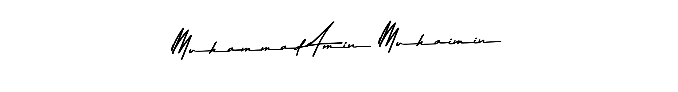 How to make Muhammad Amin Muhaimin signature? Asem Kandis PERSONAL USE is a professional autograph style. Create handwritten signature for Muhammad Amin Muhaimin name. Muhammad Amin Muhaimin signature style 9 images and pictures png