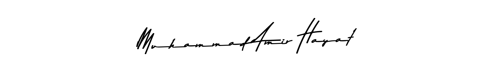 How to make Muhammad Amir Hayat signature? Asem Kandis PERSONAL USE is a professional autograph style. Create handwritten signature for Muhammad Amir Hayat name. Muhammad Amir Hayat signature style 9 images and pictures png