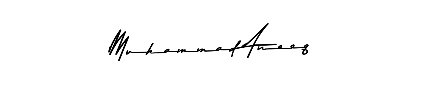 Here are the top 10 professional signature styles for the name Muhammad Aneeq. These are the best autograph styles you can use for your name. Muhammad Aneeq signature style 9 images and pictures png