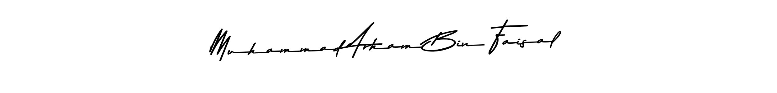 How to make Muhammad Arham Bin Faisal signature? Asem Kandis PERSONAL USE is a professional autograph style. Create handwritten signature for Muhammad Arham Bin Faisal name. Muhammad Arham Bin Faisal signature style 9 images and pictures png