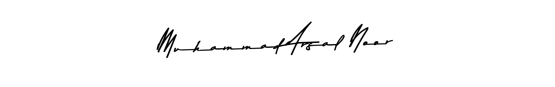 Also You can easily find your signature by using the search form. We will create Muhammad Arsal Noor name handwritten signature images for you free of cost using Asem Kandis PERSONAL USE sign style. Muhammad Arsal Noor signature style 9 images and pictures png