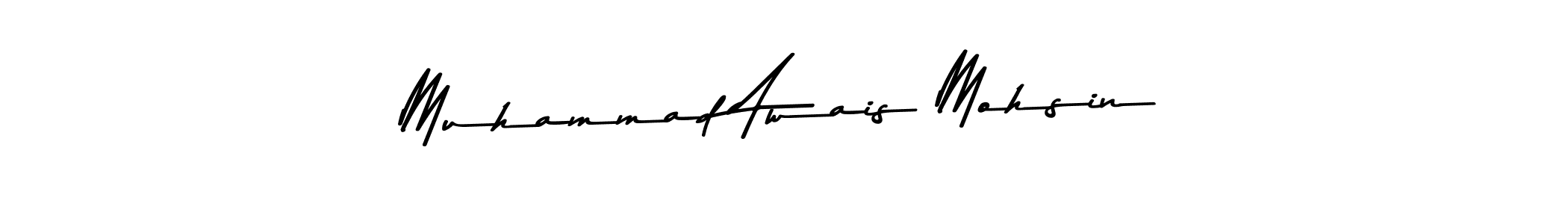 Also You can easily find your signature by using the search form. We will create Muhammad Awais Mohsin name handwritten signature images for you free of cost using Asem Kandis PERSONAL USE sign style. Muhammad Awais Mohsin signature style 9 images and pictures png