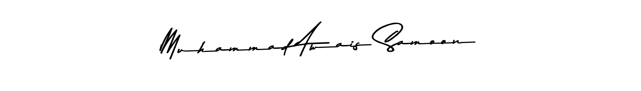 Muhammad Awais Samoon stylish signature style. Best Handwritten Sign (Asem Kandis PERSONAL USE) for my name. Handwritten Signature Collection Ideas for my name Muhammad Awais Samoon. Muhammad Awais Samoon signature style 9 images and pictures png
