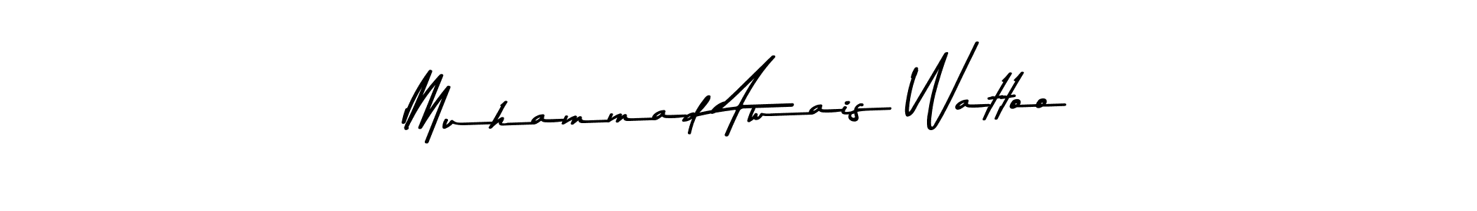 Design your own signature with our free online signature maker. With this signature software, you can create a handwritten (Asem Kandis PERSONAL USE) signature for name Muhammad Awais Wattoo. Muhammad Awais Wattoo signature style 9 images and pictures png